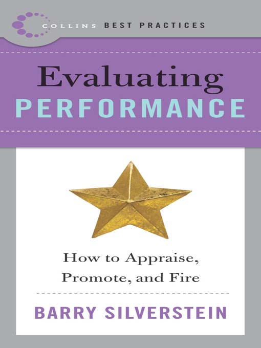 Title details for Best Practices: Evaluating Performance by Barry Silverstein - Wait list